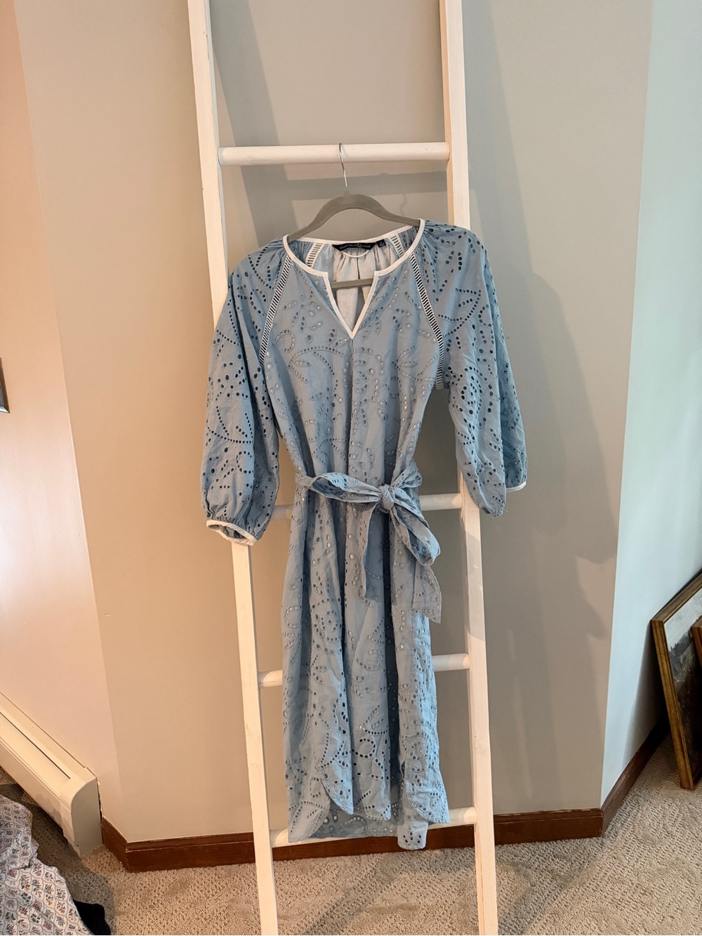 Duffield Lane Belted Midi Dress